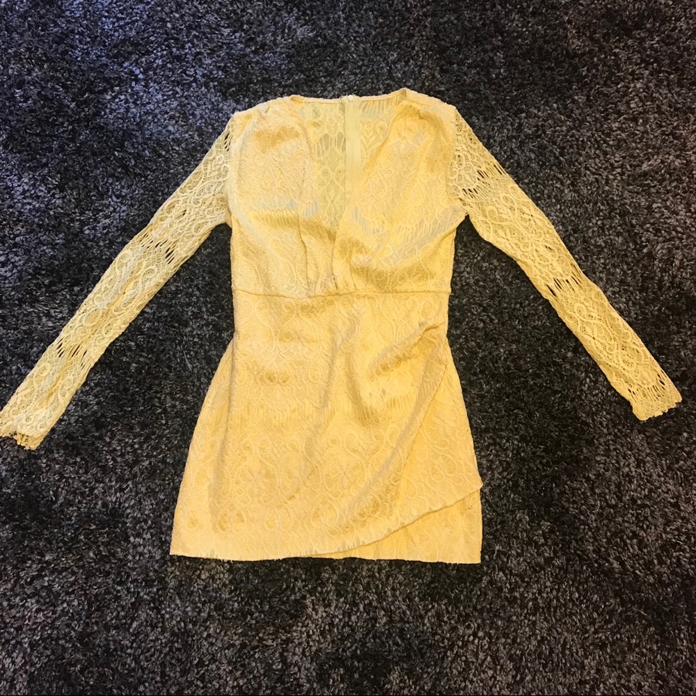 Low Cut Mini Dress